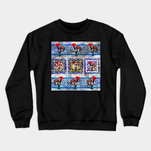 Galo de Barcelos, Portugal Crewneck Sweatshirt